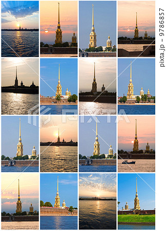 Peter and Paul fortress in St. Petersburg 9786857