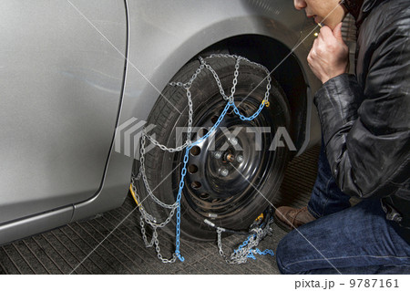 難しいチェーン取り付け 難しいチェーン取り付け 9787161