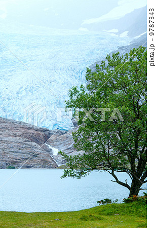 Lake Svartisvatnet and view to Svartisen Glacier (Norway) Lake Svartisvatnet and view to Svartisen Glacier (Norway) 9787343