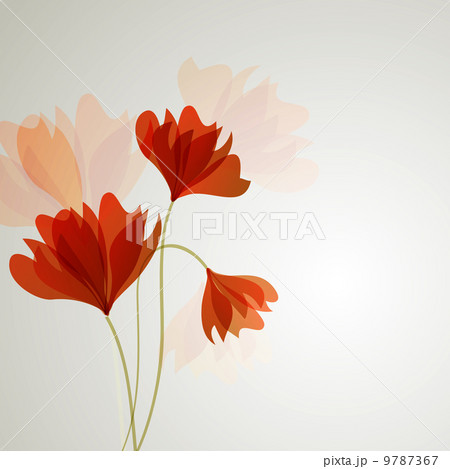 Flower vector background 9787367
