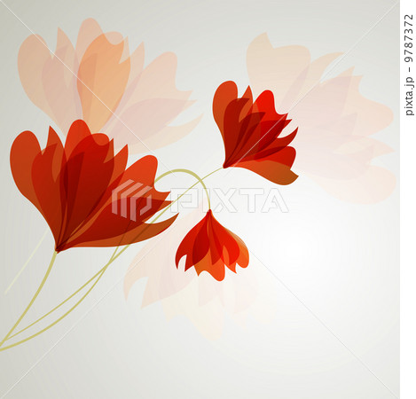 Flower vector background 9787372
