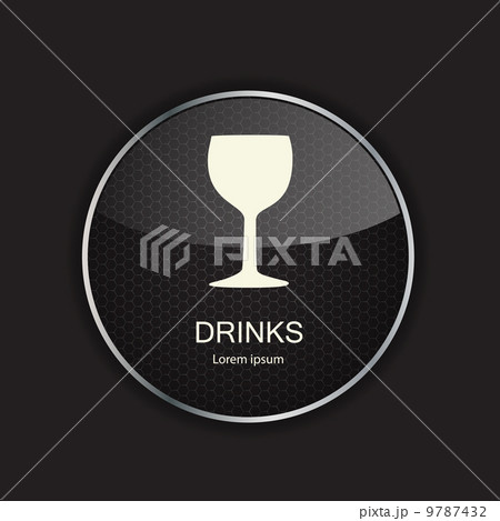 Food and drink metal application icons Food and drink metal application icons 9787432