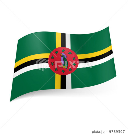 State flag of Dominica 9789507
