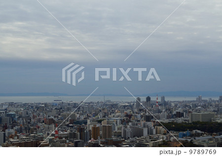 ビーナスブリッジより神戸市兵庫区 9789769