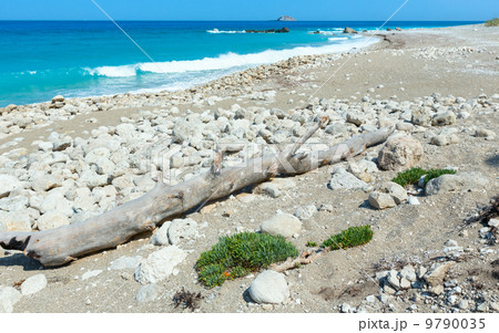 Lefkada coast summer beach (Greece) 9790035