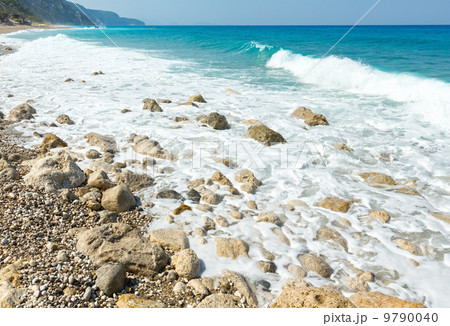 Lefkada coast summer beach (Greece) Lefkada coast summer beach (Greece) 9790040