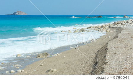 Lefkada coast summer beach (Greece) 9790042