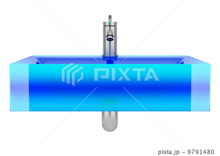 modern blue glass bathroom sink isolated on white background modern blue glass bathroom sink isolated on white background 9791480
