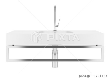 ceramic bathroom sink isolated on white background ceramic bathroom sink isolated on white background 9791483