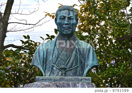 「近藤勇」の胸像(壬生寺/京都市中京区壬生) 「近藤勇」の胸像(壬生寺/京都市中京区壬生) 9791599