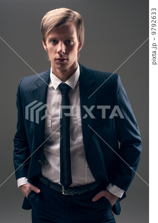 guy in black expensive suit guy in black expensive suit 9792633