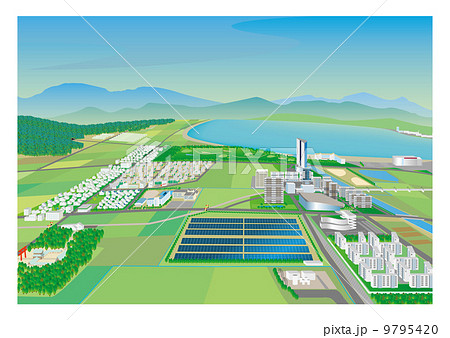田園風景１ 9795420
