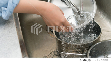 鍋を洗う 9796666