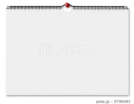 空白のカレンダー/切り抜き画像 9796992