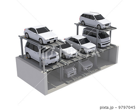 機械式駐車場 9797045