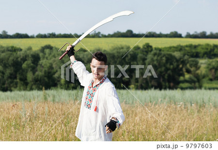 Warrior with a saber Warrior with a saber 9797603