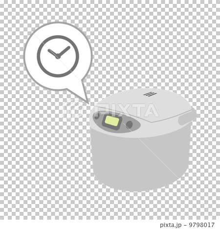 タイマー付き炊飯器 9798017