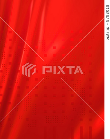 赤いカーテン 9798018