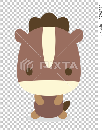 十二頭兩頭前面的插圖馬 十二頭兩頭前面的插圖馬 9798791