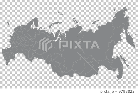 ロシアの地図 ロシアの地図 9798822