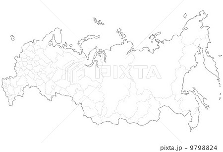 ロシアの地図