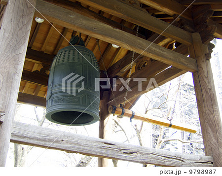 鐘つき堂  鐘楼 9798987