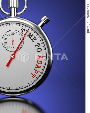 Time To Adapt Concept. 9800744