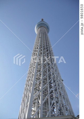 そびえ立つ「スカイツリー」（東京都墨田区） 9801650