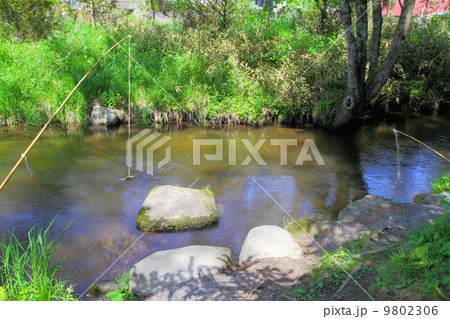 遠野・カッパ淵 9802306