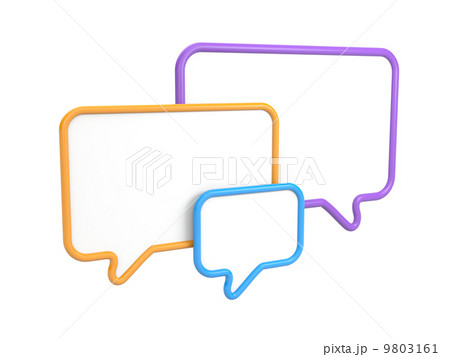 Speech bubbles 9803161