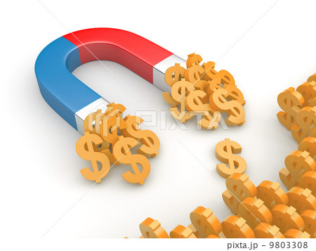 Magnet with dollar sign 9803308