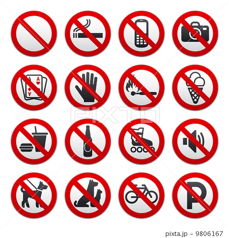 Set Prohibited Signs