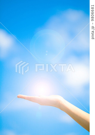 輝く手のひら 9806681