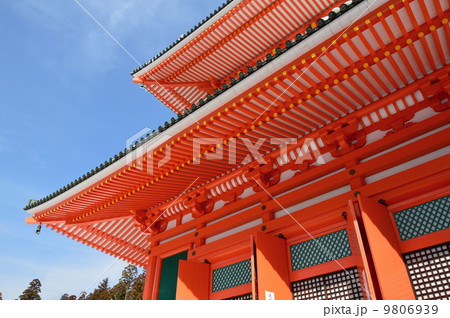 高野山･金剛峰寺の「根本大塔」（和歌山県伊都郡高野町高野山） 9806939
