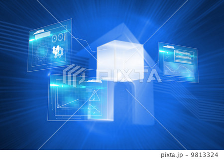 Composite image of technology interface Composite image of technology interface 9813324