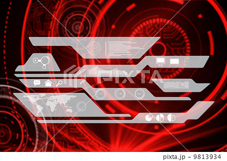 Composite image of business interface 9813934