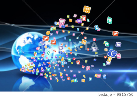 Composite image of colourful computer applications Composite image of colourful computer applications 9815750