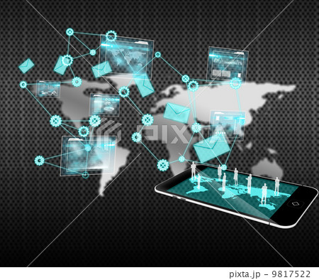 Composite image of data analysis interface background Composite image of data analysis interface background 9817522