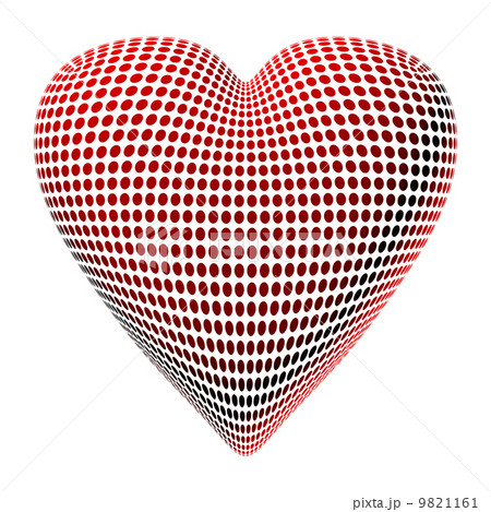 Abstract Dotty Heart 9821161