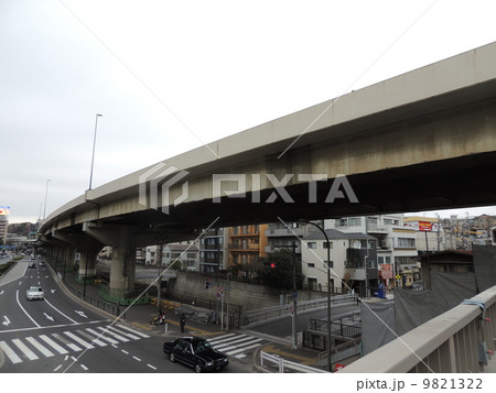 江戸川橋付近の首都高速道路 9821322