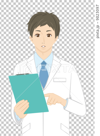 白衣の男性シリーズ 白衣の男性シリーズ 9823097