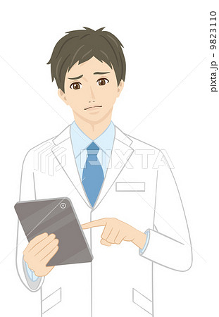 白衣の男性シリーズ 9823110