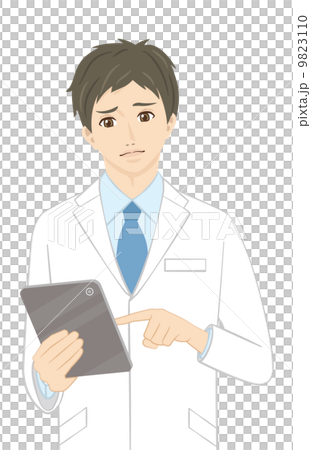 白衣の男性シリーズ 9823110