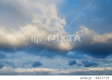 winter evening cloudscape 9823719