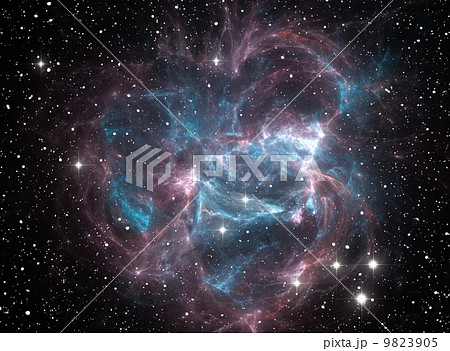 Colorful space star nebula 9823905