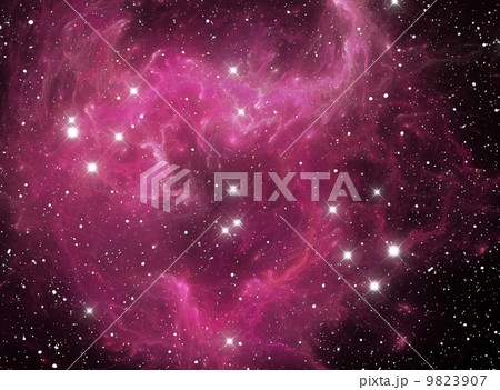 Colorful space star nebula 9823907