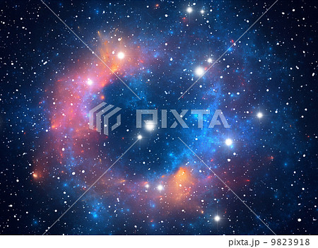 Colorful space star nebula 9823918