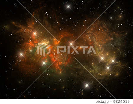 Colorful space star nebula 9824015