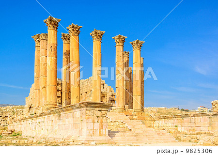アルテミス神殿(ヨルダン、ジェラシュ) 9825306