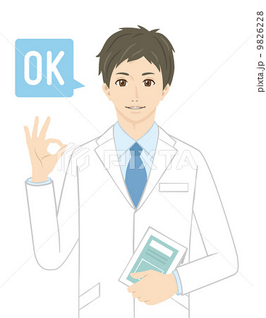 白衣の男性シリーズ 9826228